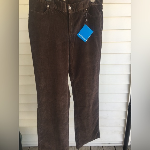 New Columbia Women Low Waist Corduroy pants Sz 10 - Picture 1 of 5
